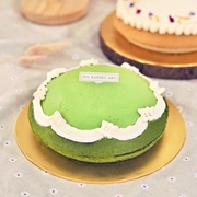 Green Tea White Choc. Cake Pie